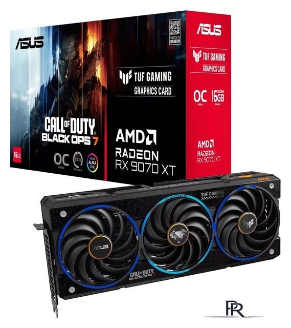 Видеокарта ASUS TUF Gaming Radeon RX 9070 XT COD BO7 Special Edition TUF-RX9070XT-O16G-COD-BO7 - Изображение №14 — Интернет-магазин ПроЗаказ