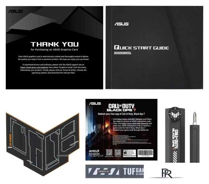 Видеокарта ASUS TUF Gaming Radeon RX 9070 XT COD BO7 Special Edition TUF-RX9070XT-O16G-COD-BO7 - Изображение №12 — Интернет-магазин ПроЗаказ