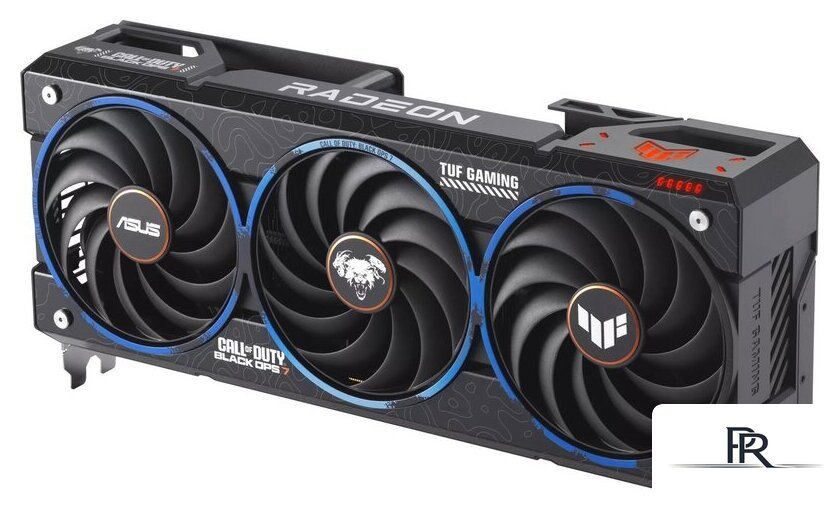 Видеокарта ASUS TUF Gaming Radeon RX 9070 XT COD BO7 Special Edition TUF-RX9070XT-O16G-COD-BO7 - Изображение №6 — Интернет-магазин ПроЗаказ