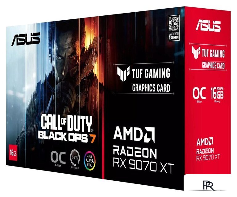 Видеокарта ASUS TUF Gaming Radeon RX 9070 XT COD BO7 Special Edition TUF-RX9070XT-O16G-COD-BO7 - Изображение №13 — Интернет-магазин ПроЗаказ