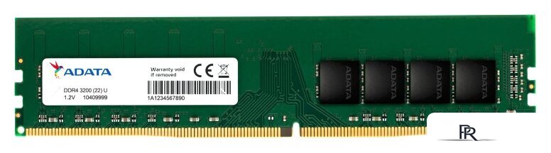 Оперативная память ADATA Premier 8GB DDR4 PC4-25600 AD4U32008G22-BGN - Изображение №1 — Интернет-магазин ПроЗаказ