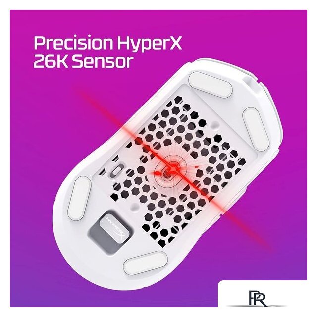 Игровая мышь HyperX Pulsefire Haste 2 Wireless (белый) - Изображение №6 — Интернет-магазин ПроЗаказ