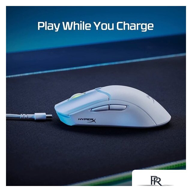 Игровая мышь HyperX Pulsefire Haste 2 Wireless (белый) - Изображение №9 — Интернет-магазин ПроЗаказ