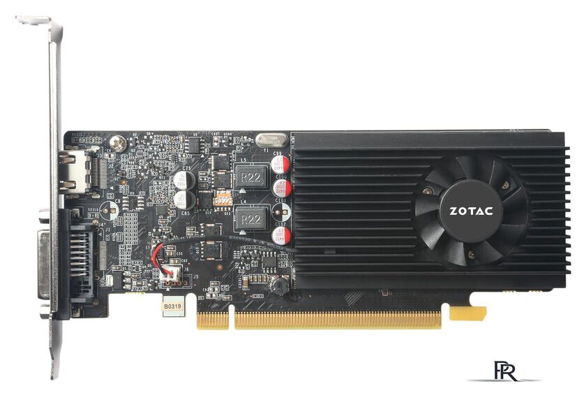 Видеокарта ZOTAC GeForce GT 1030 2GB GDDR5 - Изображение №1 — Интернет-магазин ПроЗаказ
