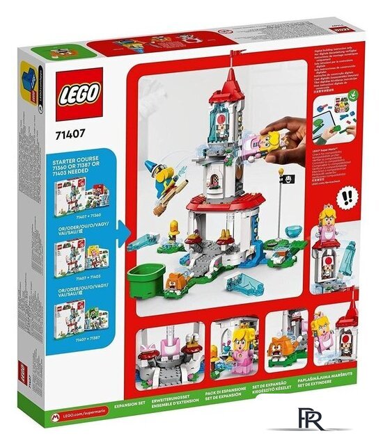 Конструктор LEGO Super Mario 71407 Наряд Пич-кошки и Ледяная башня - Изображение №2 — Интернет-магазин ПроЗаказ