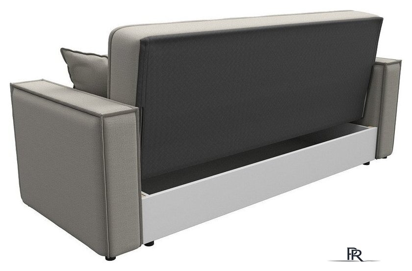 Диван Лига диванов Лига-068 книжка 129830 (рогожка амур 02 бежевый) - Изображение №14 — Интернет-магазин ПроЗаказ