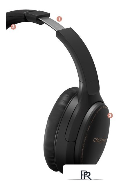 Наушники Creative Zen Hybrid (черный) - Изображение №5 — Интернет-магазин ПроЗаказ