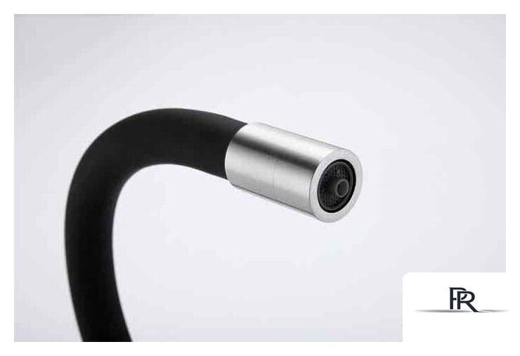 Смеситель Paulmark Salix Sa213419-NI (черный/никель) - Изображение №2 — Интернет-магазин ПроЗаказ