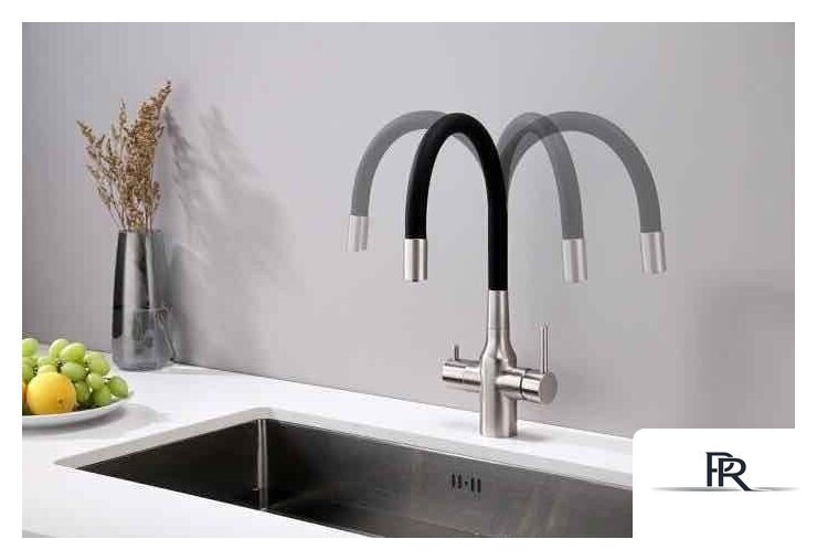 Смеситель Paulmark Salix Sa213419-NI (черный/никель) - Изображение №3 — Интернет-магазин ПроЗаказ