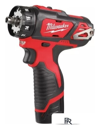 Дрель-шуруповерт Milwaukee M12 BDDXKIT-202C 4933447836 (с 2-мя АКБ, кейс) - Изображение №5 — Интернет-магазин ПроЗаказ