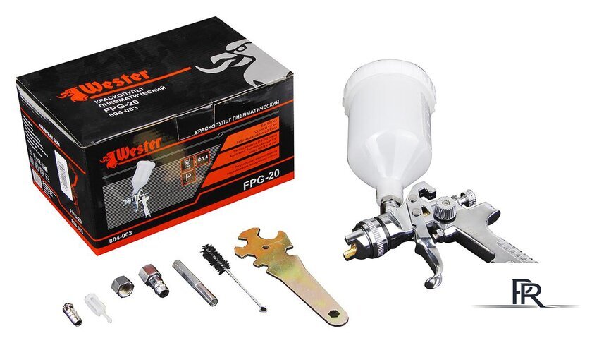 Краскопульт Wester FPG-20 [55183] - Изображение №7 — Интернет-магазин ПроЗаказ