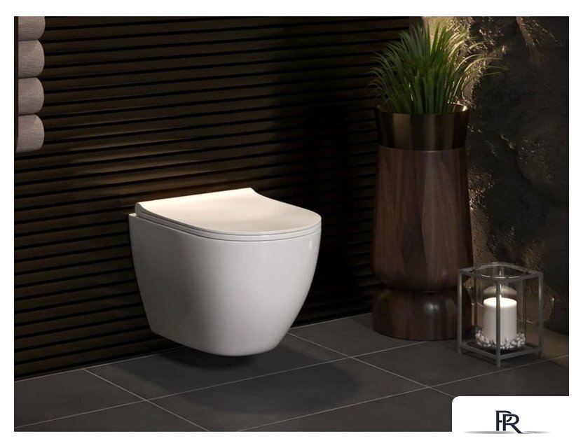 Унитаз подвесной Berges Wasserhaus Okus + Toma Slim SO + Novum525 + S3 043267 - Изображение №9 — Интернет-магазин ПроЗаказ