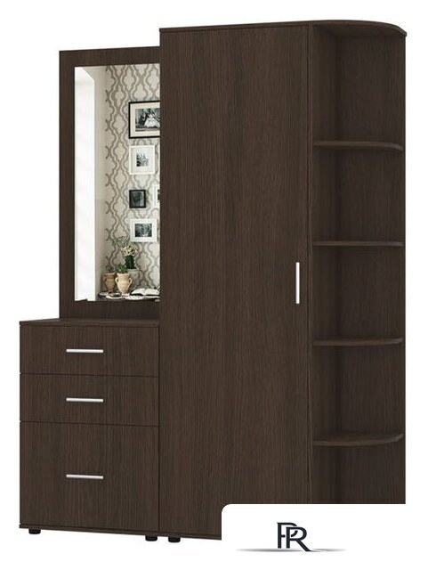 Стенка Интермебель Визит-3 (дуб венге) - Изображение №1 — Интернет-магазин ПроЗаказ