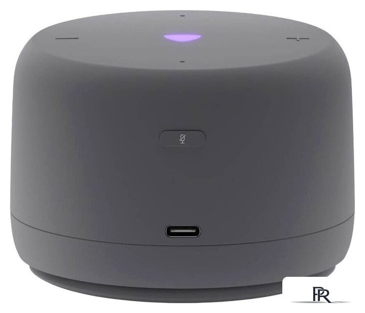 Умная колонка Яндекс Станция Лайт 2 без часов (серый) - Изображение №4 — Интернет-магазин ПроЗаказ