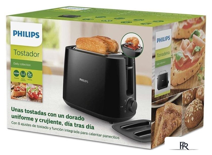 Тостер Philips HD2582/90 - Изображение №3 — Интернет-магазин ПроЗаказ