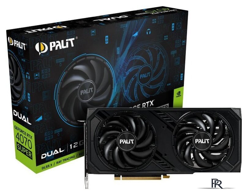 Видеокарта Palit GeForce RTX 4070 Super Dual 12GB NED407S019K9-1043D - Изображение №3 — Интернет-магазин ПроЗаказ