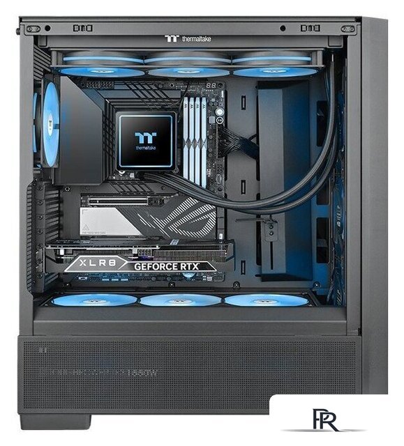 Система жидкостного охлаждения для процессора Thermaltake TH360 V3 ARGB Sync CL-W466-PL12SW-A - Изображение №6 — Интернет-магазин ПроЗаказ
