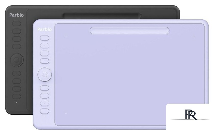 Графический планшет Parblo Intangbo M (сиреневый) - Изображение №2 — Интернет-магазин ПроЗаказ