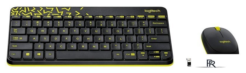 Офисный набор Logitech MK240 Nano 920-008198 (черный) - Изображение №2 — Интернет-магазин ПроЗаказ