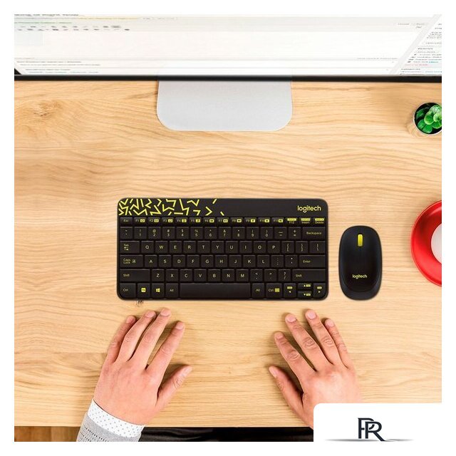 Офисный набор Logitech MK240 Nano 920-008198 (черный) - Изображение №3 — Интернет-магазин ПроЗаказ