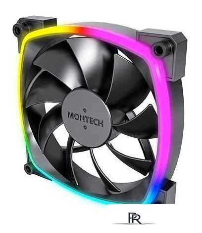 Комплект вентиляторов для корпуса Montech AX120 PWM 3 IN 1 (черный) - Изображение №3 — Интернет-магазин ПроЗаказ