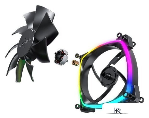 Комплект вентиляторов для корпуса Montech AX120 PWM 3 IN 1 (черный) - Изображение №7 — Интернет-магазин ПроЗаказ