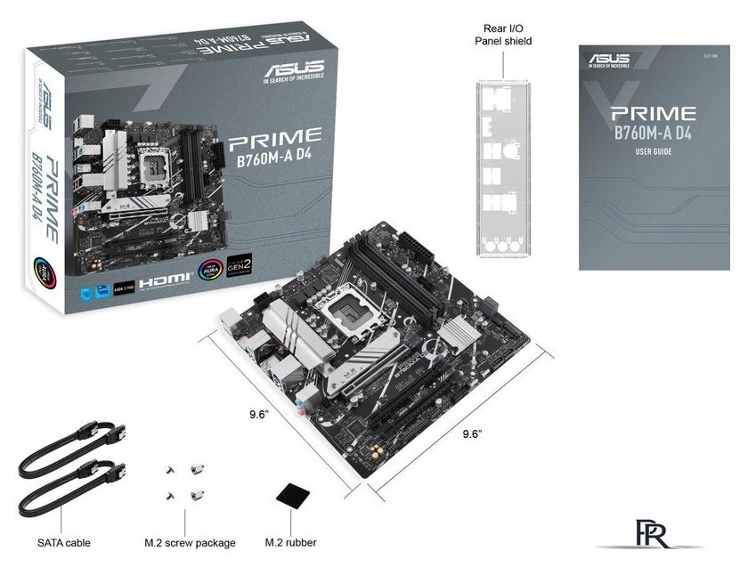 Материнская плата ASUS Prime B760M-A D4-CSM - Изображение №6 — Интернет-магазин ПроЗаказ