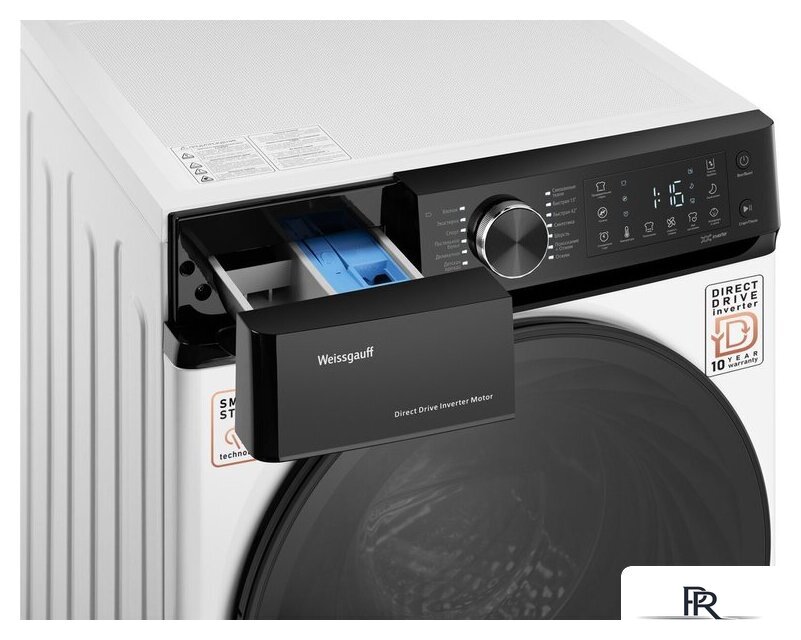 Стиральная машина Weissgauff WM 59411 Direct Drive Inverter Steam - Изображение №23 — Интернет-магазин ПроЗаказ