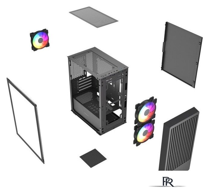 Корпус Powercase Mistral SM07 ARGB CMMSM07B-A3 - Изображение №7 — Интернет-магазин ПроЗаказ