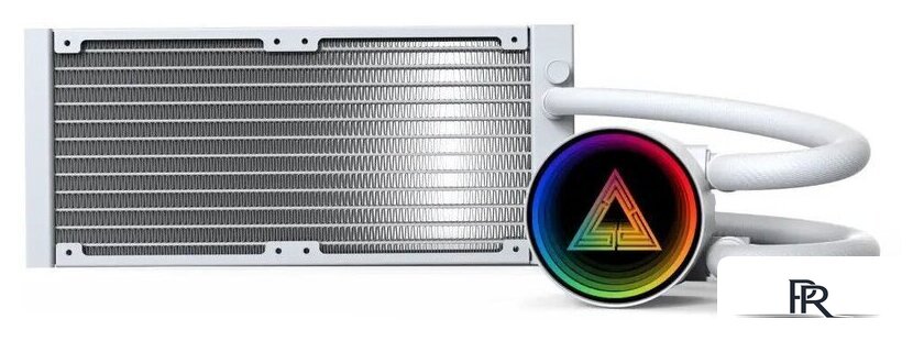 Система жидкостного охлаждения для процессора Montech LightFlow ARGB 240 (белый) - Изображение №4 — Интернет-магазин ПроЗаказ