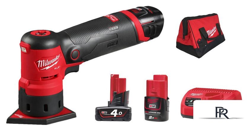 Дельташлифмашина Milwaukee M12FDSS-422X 4933479681 (с 2-мя АКБ 2 Ач, 4 Ач) - Изображение №1 — Интернет-магазин ПроЗаказ