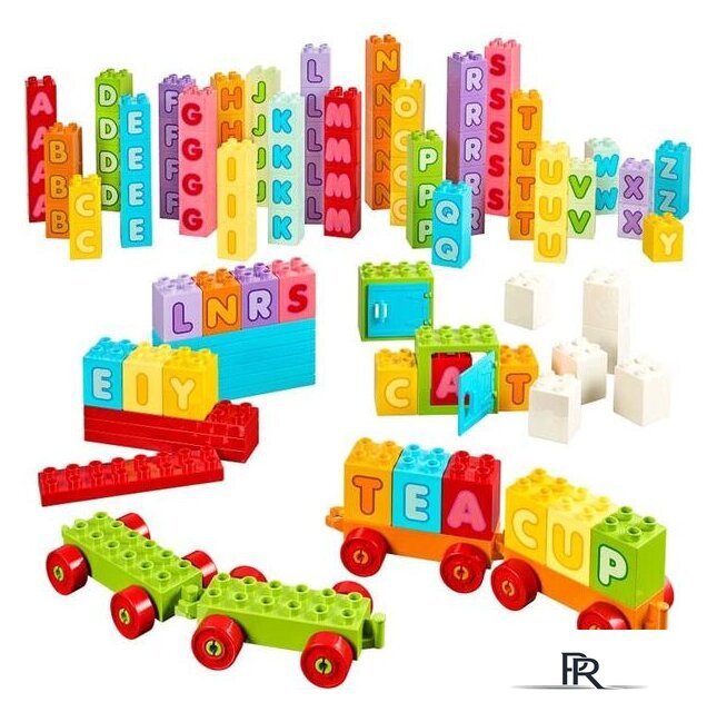 Набор деталей LEGO Education 45027 Английский алфавит - Изображение №3 — Интернет-магазин ПроЗаказ