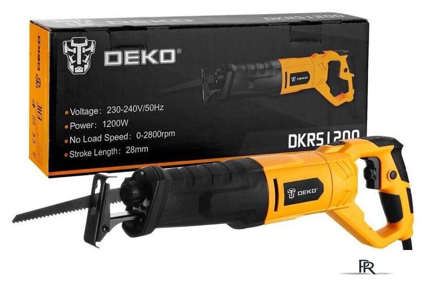 Сабельная пила Deko DKRS1200 063-4195 - Изображение №2 — Интернет-магазин ПроЗаказ