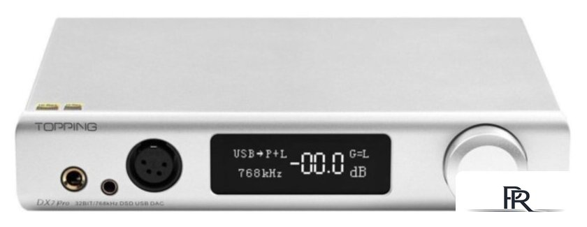 Цифро-аналоговый преобразователь Topping DX7 Pro (серебристый) - Изображение №1 — Интернет-магазин ПроЗаказ