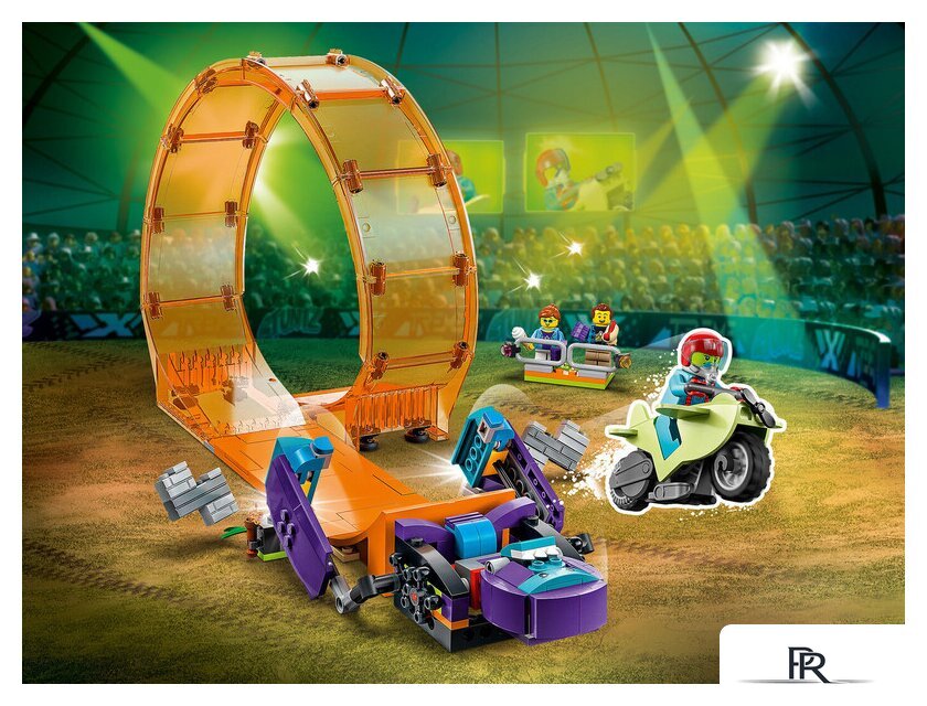 Конструктор LEGO City 60338 Трюковая петля Сокрушительный шимпанзе - Изображение №3 — Интернет-магазин ПроЗаказ