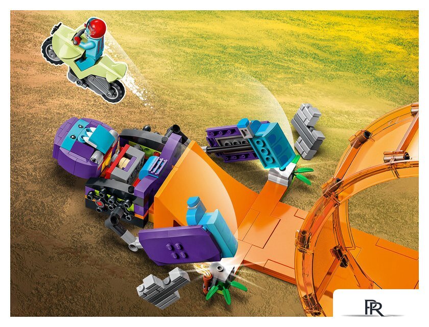 Конструктор LEGO City 60338 Трюковая петля Сокрушительный шимпанзе - Изображение №9 — Интернет-магазин ПроЗаказ