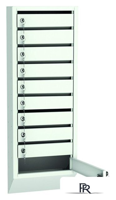 Почтовый ящик Завод металлоизделий Metos M-S10 - Изображение №1 — Интернет-магазин ПроЗаказ