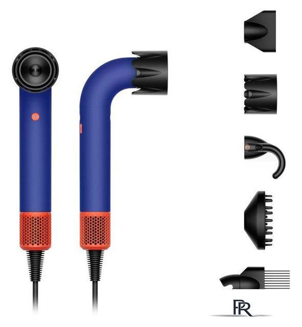 Фен Dyson Supersonic R HD18 (евровилка, синий/топаз) - Изображение №1 — Интернет-магазин ПроЗаказ