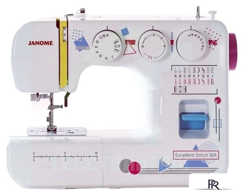 Электромеханическая швейная машина Janome Excellent Stitch 18A - Изображение №1 — Интернет-магазин ПроЗаказ