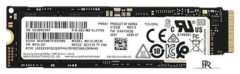 SSD Samsung PM9A1 2TB MZVL22T0HBLB-00B00 - Изображение №1 — Интернет-магазин ПроЗаказ
