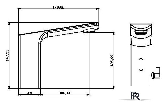 Смеситель Maxonor Pure Life PL513 - Изображение №2 — Интернет-магазин ПроЗаказ