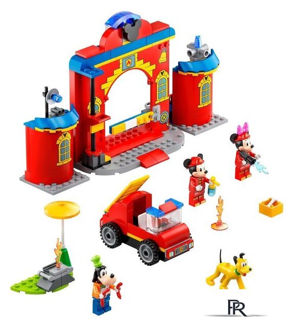 Конструктор LEGO Disney 10776 Пожарная часть и машина Микки и его друзей - Изображение №3 — Интернет-магазин ПроЗаказ