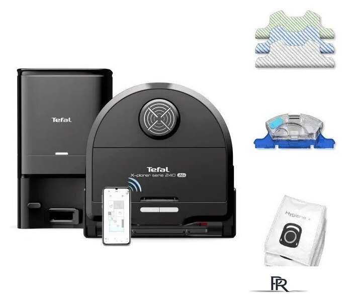 Робот-пылесос Tefal X-Plorer S240+ AI RG9695WH - Изображение №1 — Интернет-магазин ПроЗаказ