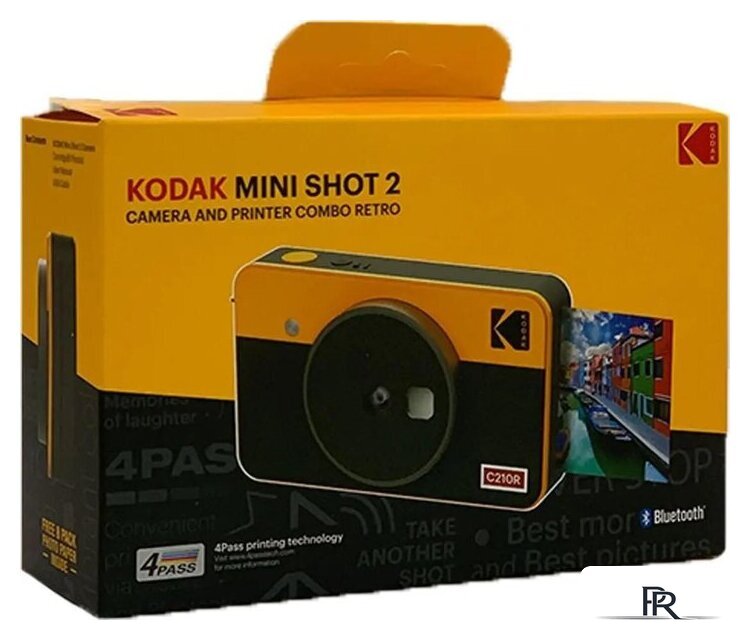 Фотоаппарат Kodak Mini Shot 2 C210R (черный/желтый) - Изображение №5 — Интернет-магазин ПроЗаказ