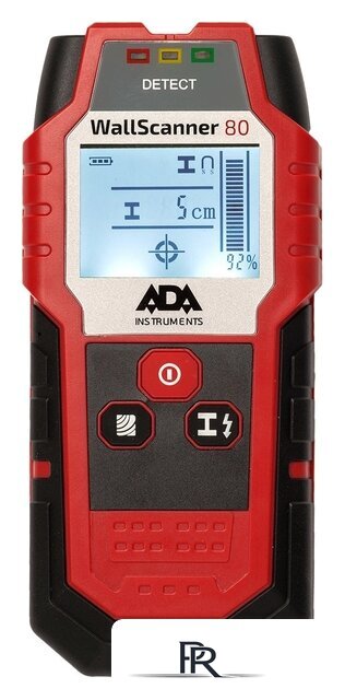 Детектор скрытой проводки ADA Instruments Wall Scanner 80 - Изображение №1 — Интернет-магазин ПроЗаказ