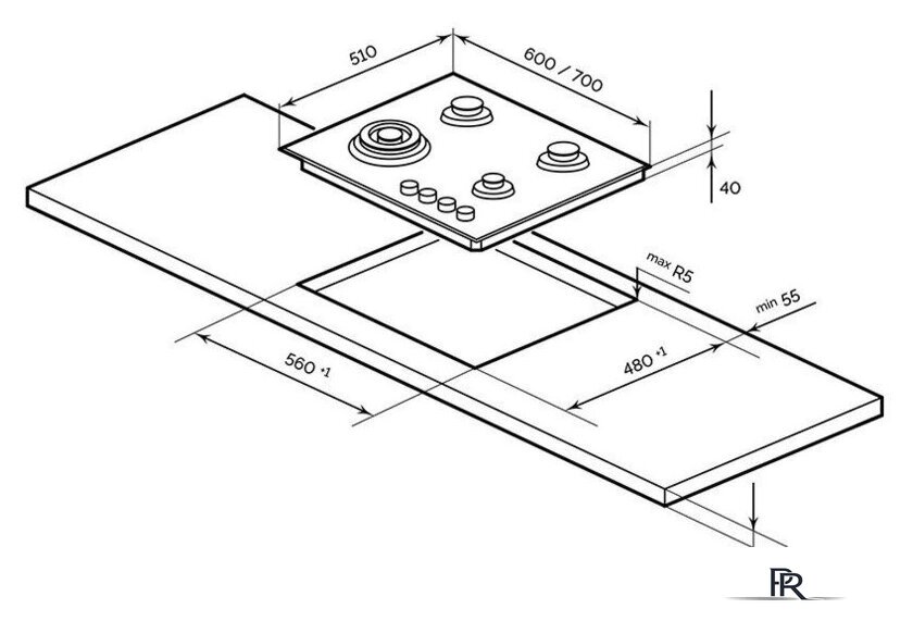 Варочная панель LEX GVG 643A BBL - Изображение №6 — Интернет-магазин ПроЗаказ