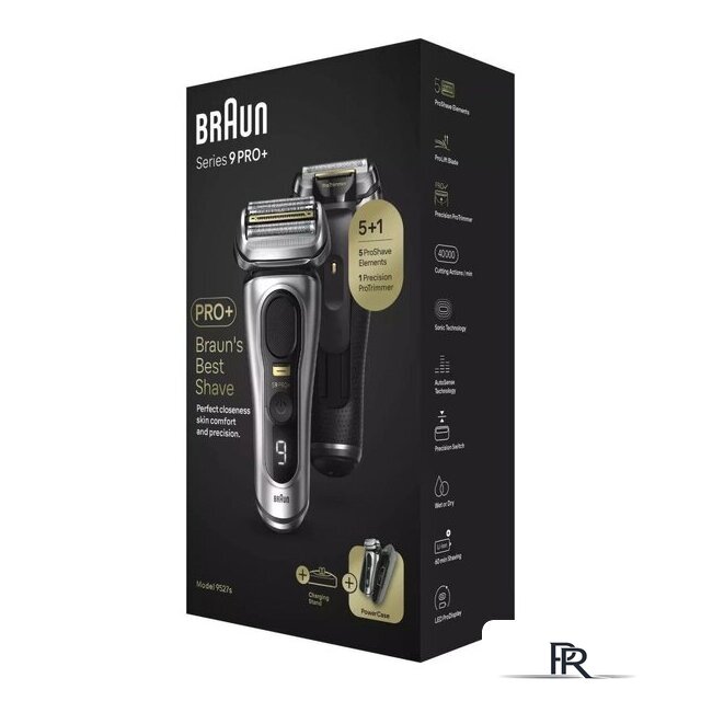 Электробритва Braun Series 9 Pro+ 9527S - Изображение №10 — Интернет-магазин ПроЗаказ
