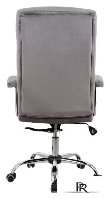 Офисное кресло King Style SHL-8 Sane Velvet Chrome (велюр, серый) - Изображение №4 — Интернет-магазин ПроЗаказ