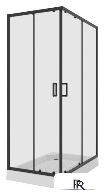 Душевой уголок Niagara NG-6881-08 100x80 (черный) - Изображение №1 — Интернет-магазин ПроЗаказ