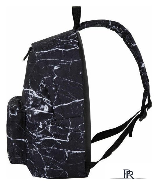 Городской рюкзак BRAUBERG Сити-формат Black marble 270790 - Изображение №3 — Интернет-магазин ПроЗаказ